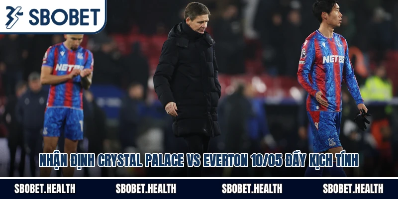 Nhận Định Crystal Palace Vs Everton 10/05 Đầy Kịch Tính