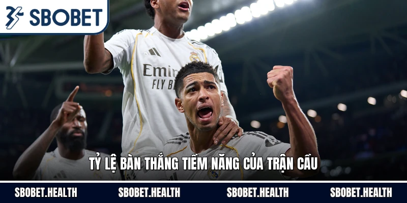 Tỷ lệ bàn thắng tiềm năng của trận cầu